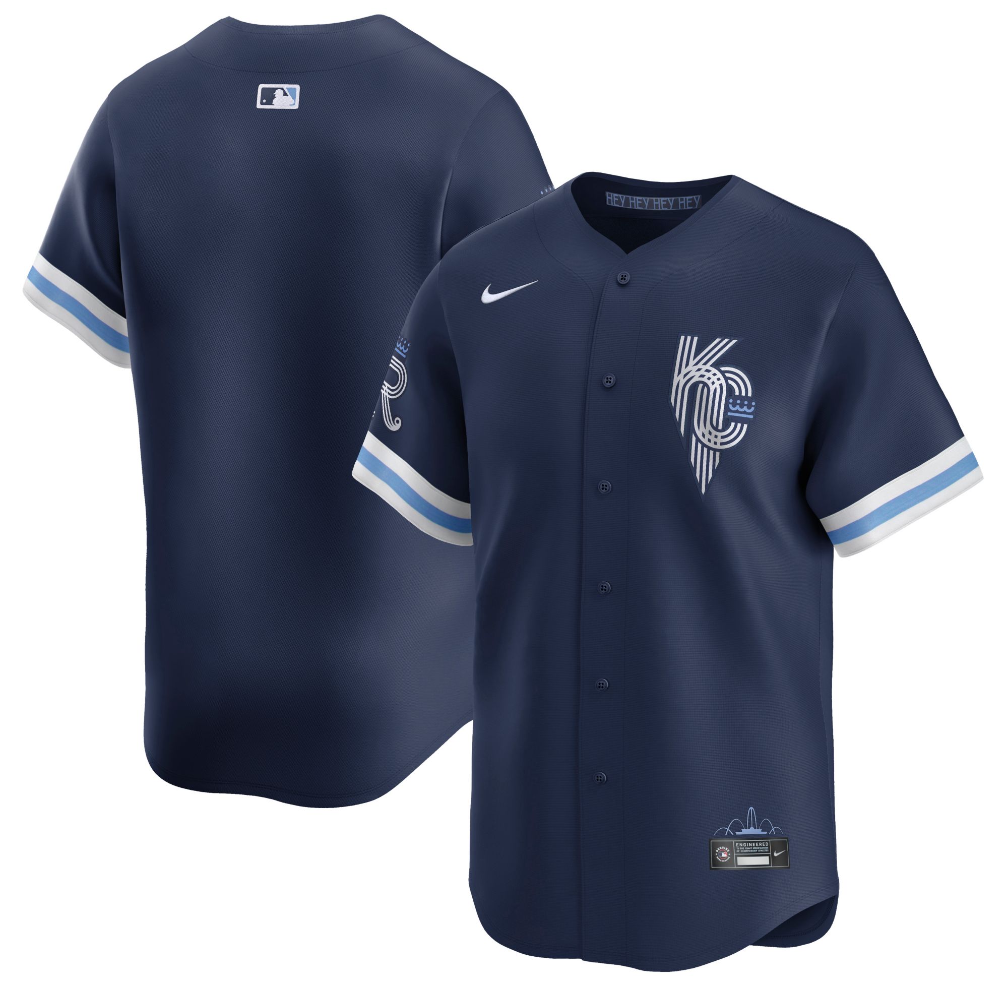 Nike Men's Kansas City Royals City Connect Blank Limited Vapor Jersey product image