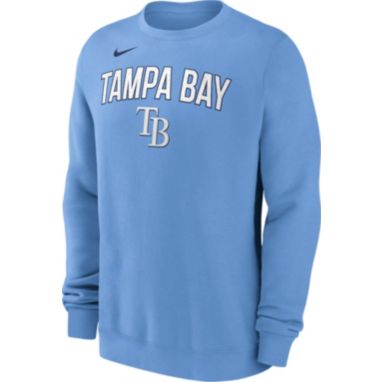 sorry, Nike Men's Tampa Bay Rays Light Blue Fleece Crew Neck Sweatshirt is currently out of stock