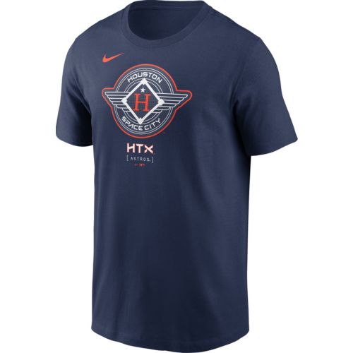 Nike Men's Houston Astros Navy Dri-FIT Velocity Legend T-Shirt