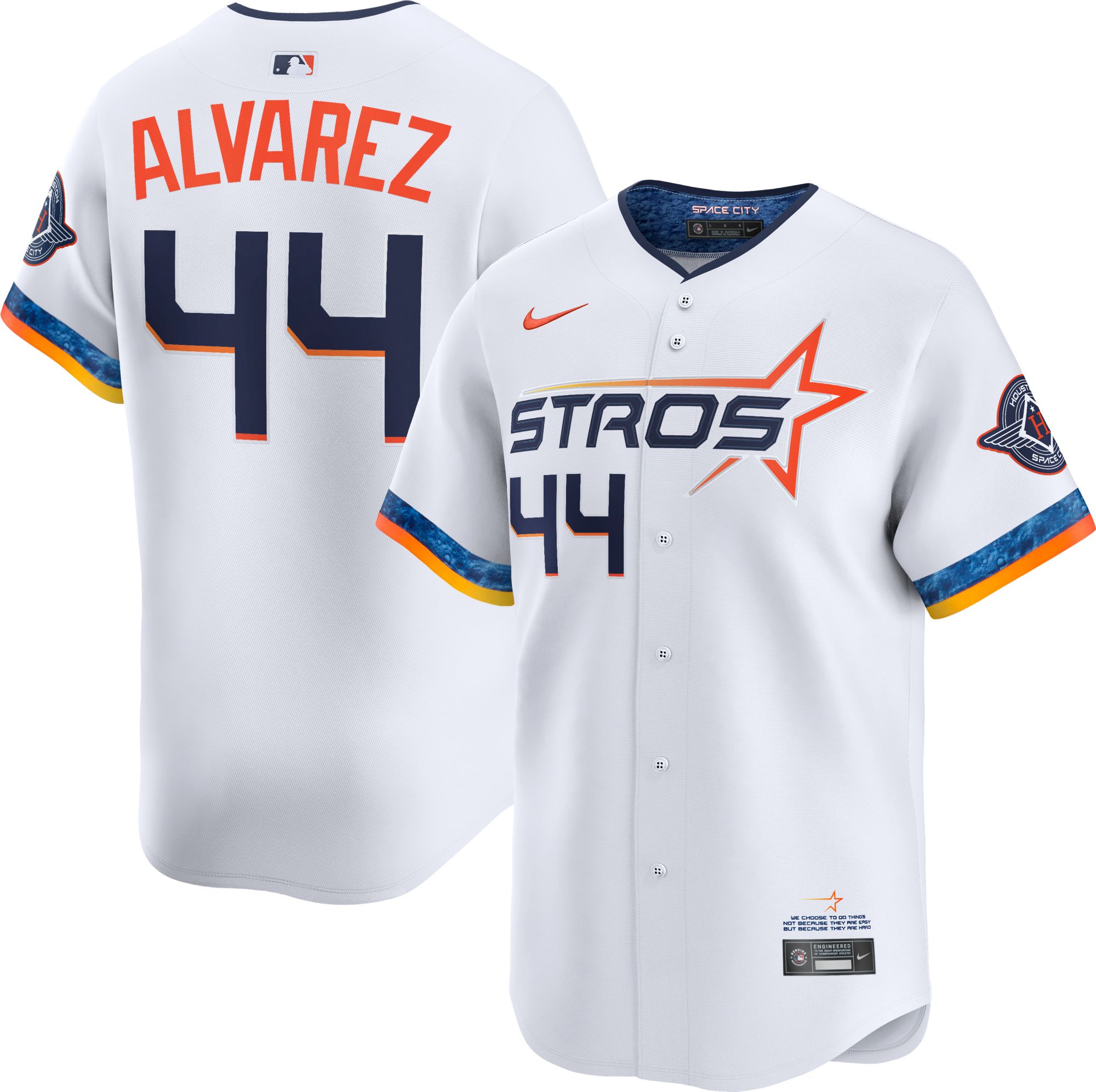 Nike Men's Houston Astros Yordan Álvarez #44 City Connect Limited Vapor Jersey product image