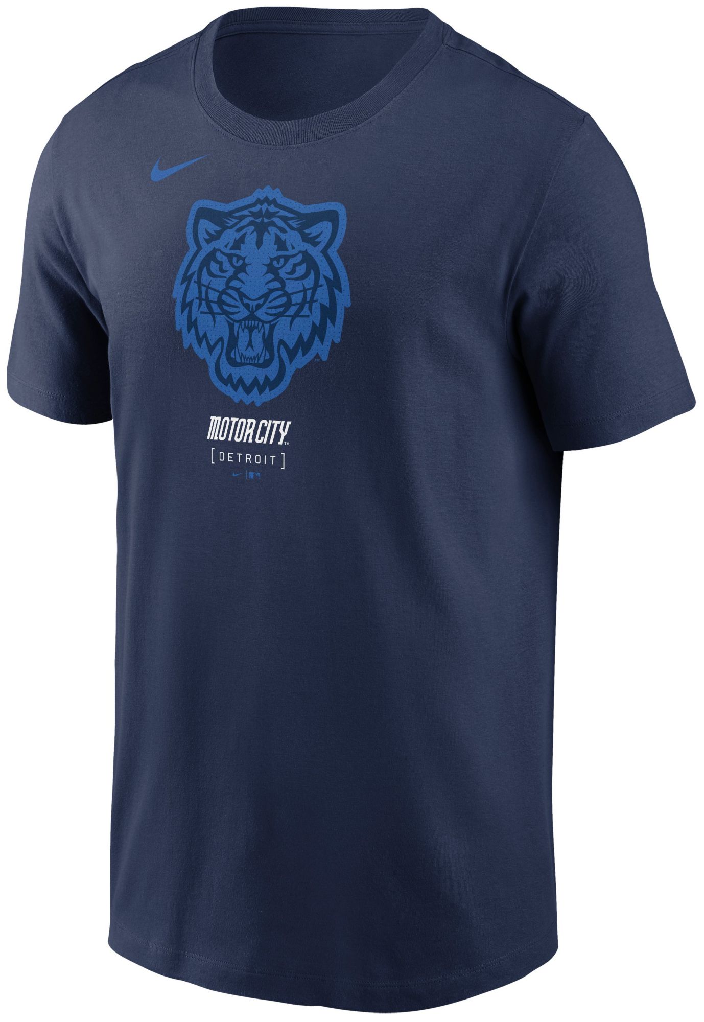 Nike Adult Detroit Tigers City Connect Navy Logo Cotton T-Shirt product image
