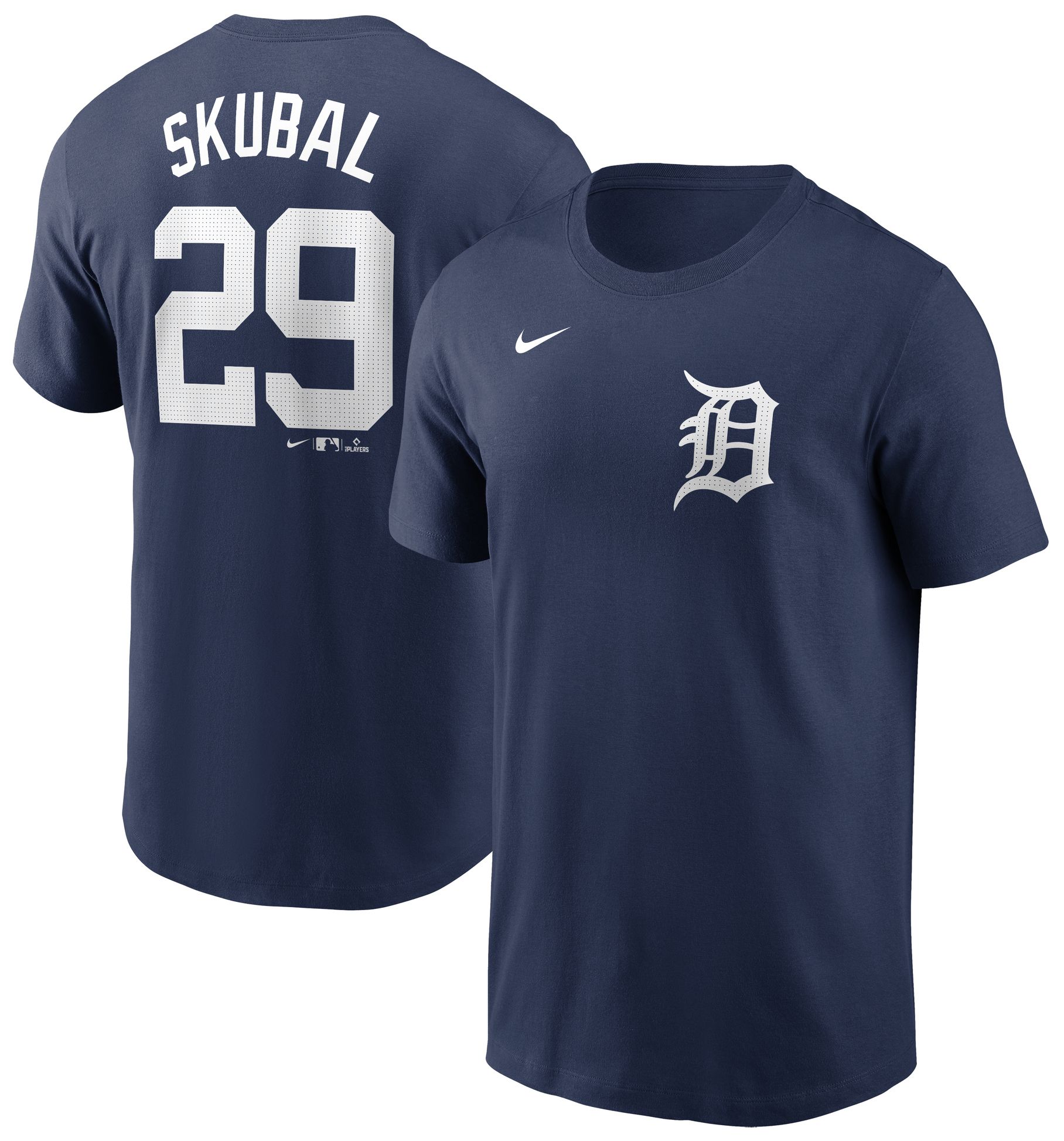 Nike Adult Detroit Tigers Tarik Skubal #29 Navy T-Shirt product image