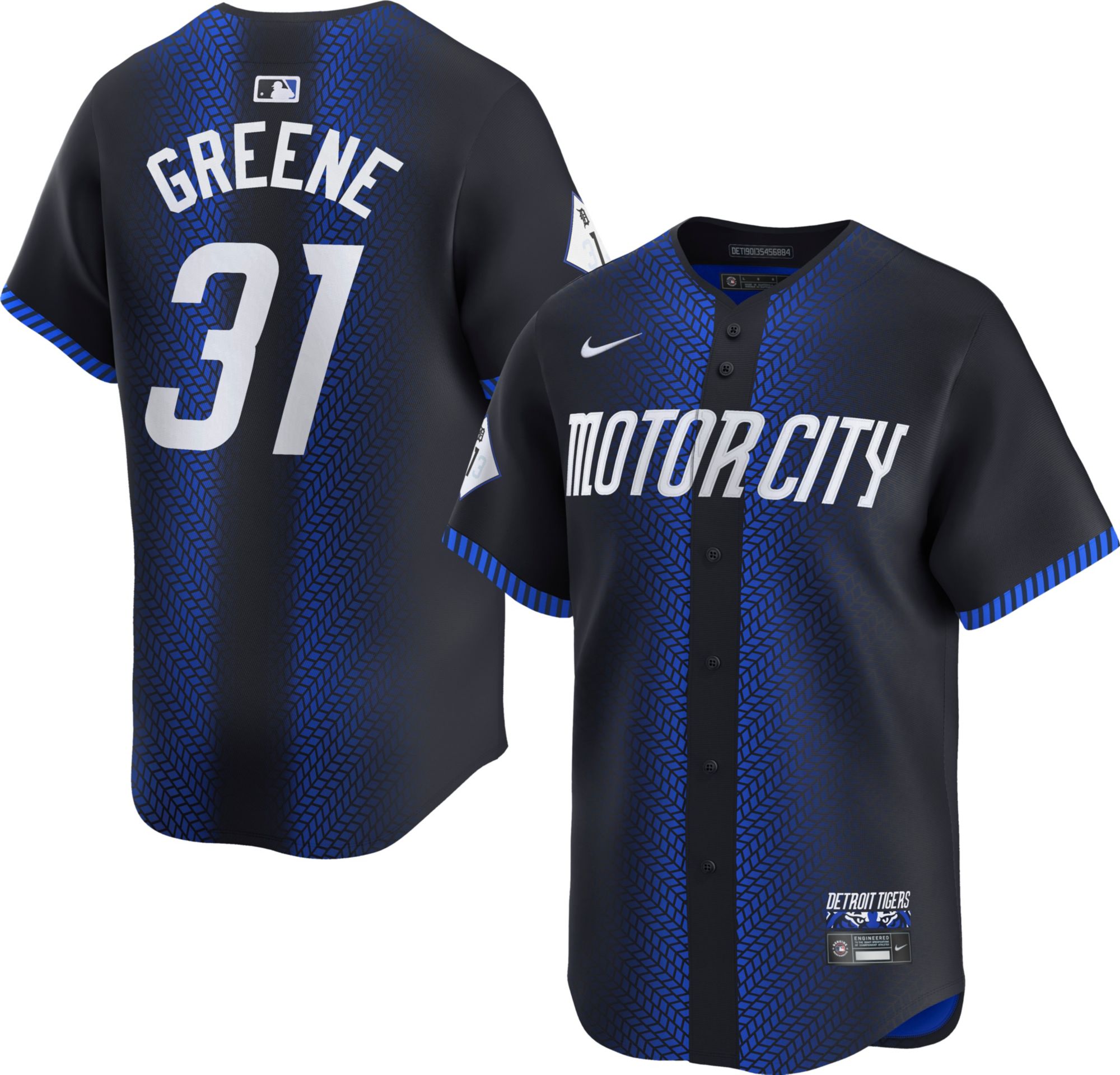 Nike Men's Detroit Tigers City Connect Riley Greene #31 Limited Vapor Jersey product image