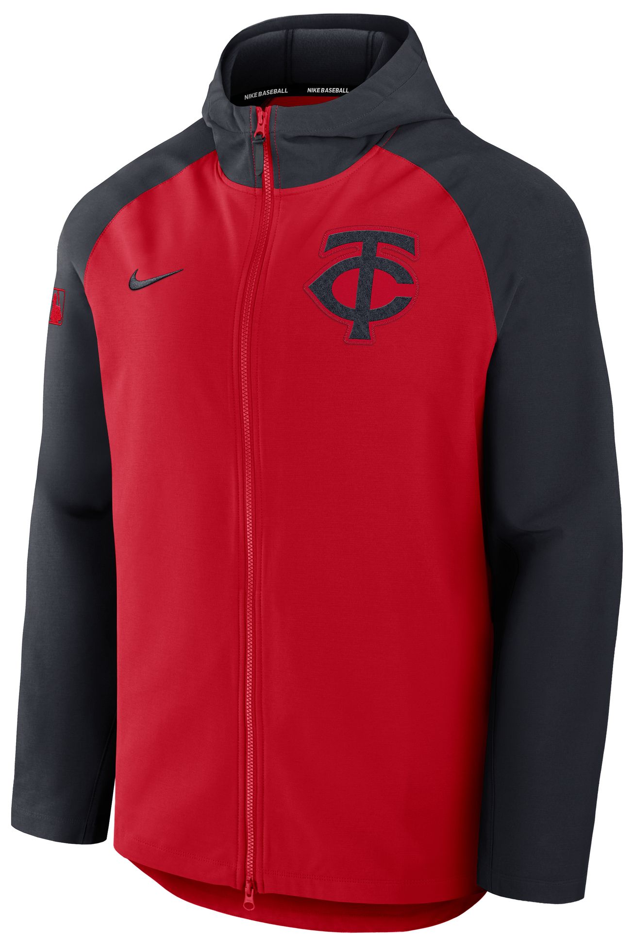 Nike Men's Minnesota Twins Red Therma Authentic Collection Full-Zip Jacket product image