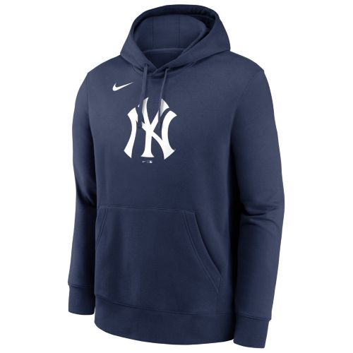 Nike Men's New York Yankees Black Tech Fleece Crewneck Sweatshirt