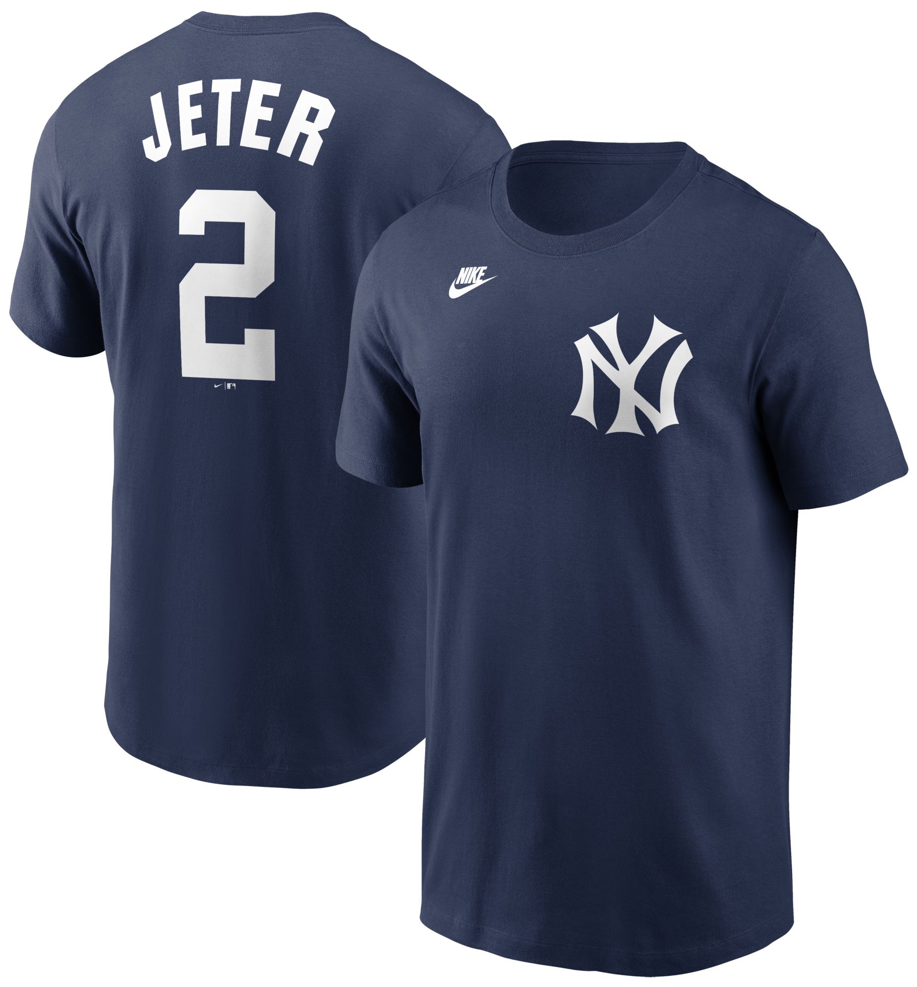 Nike Men's New York Yankees Derek Jeter #2 Navy T-Shirt product image