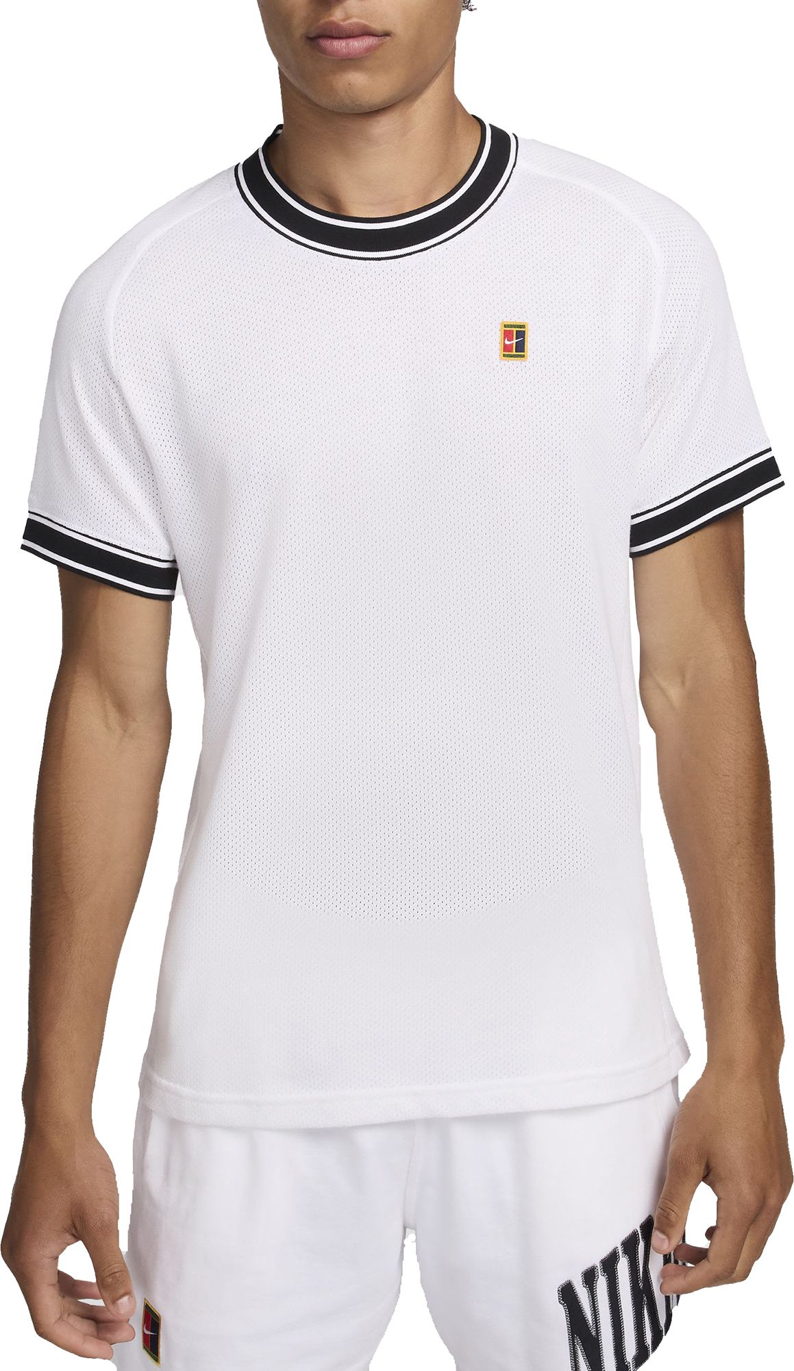 Nike Men's NikeCourt Heritage Short Sleeve Tennis Shirt product image