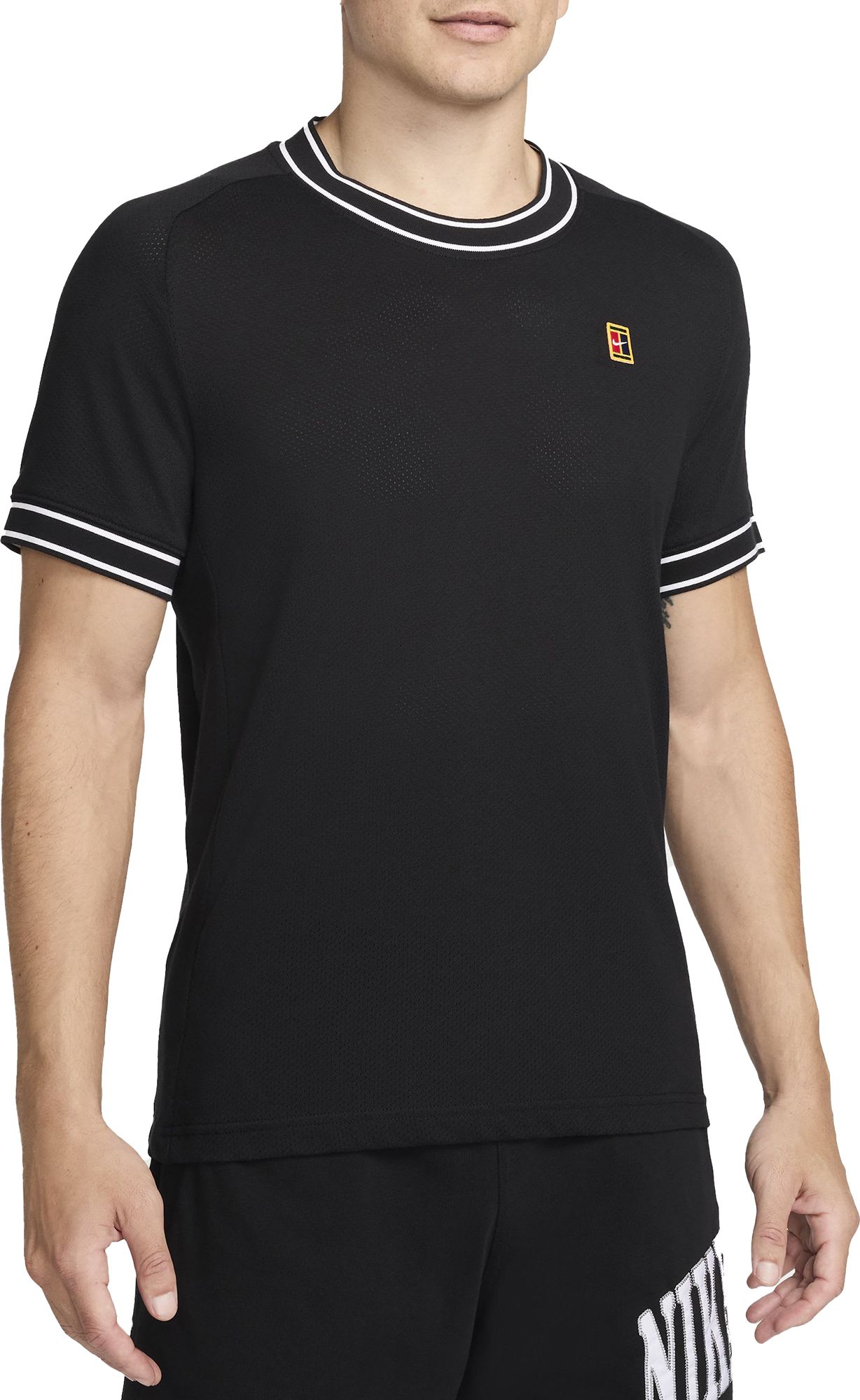 Nike Men's Court Heritage Dri-FIT Short Sleeve Tennis Shirt product image