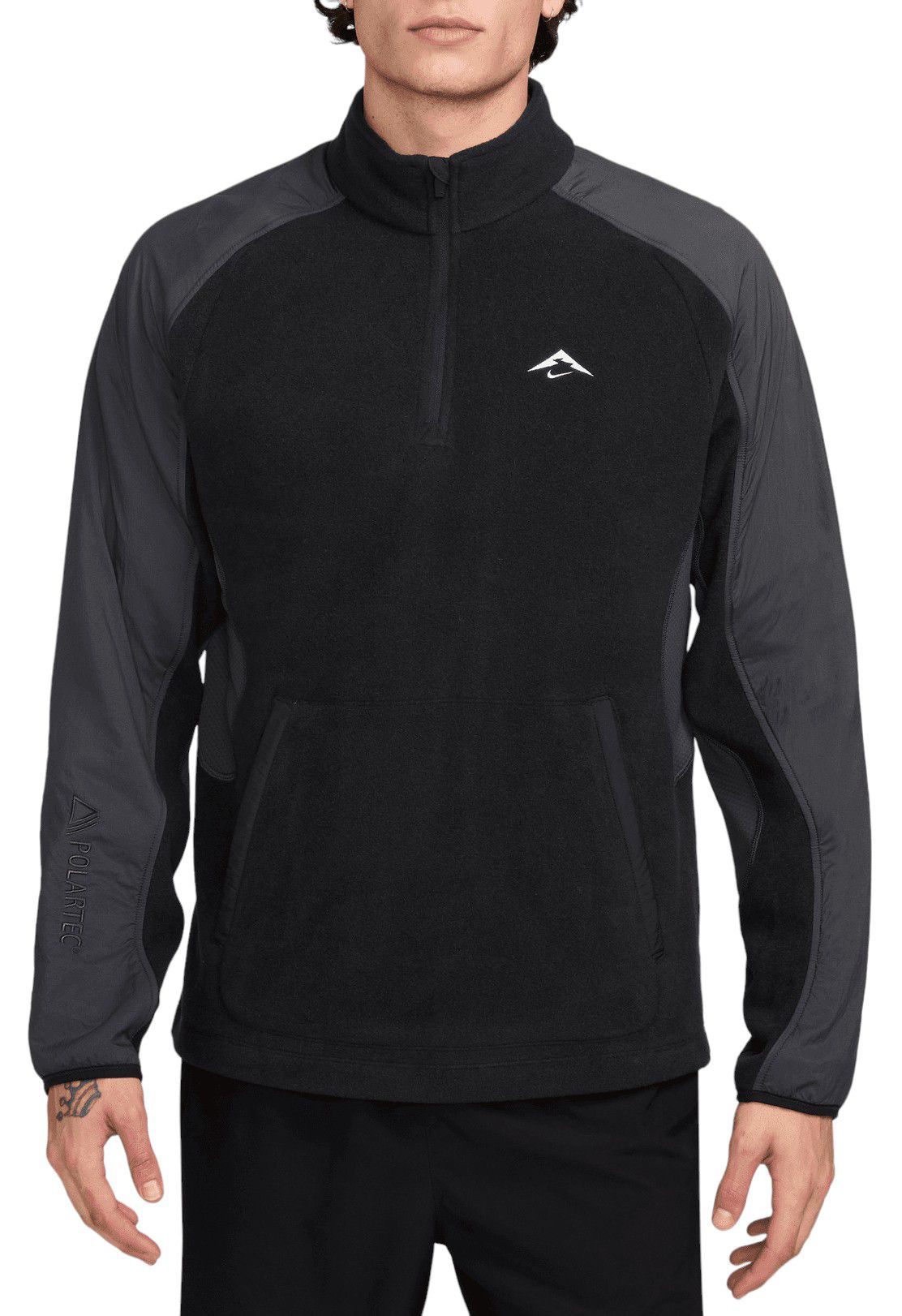 Nike Men's Trail Polartec 1/4 Zip Fleece Running Pullover product image