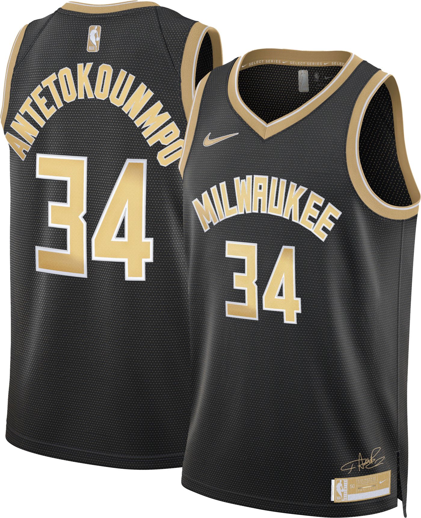 Giannis Antetokounmpo buy Milwaukee Bucks Jersey Adult Medium New