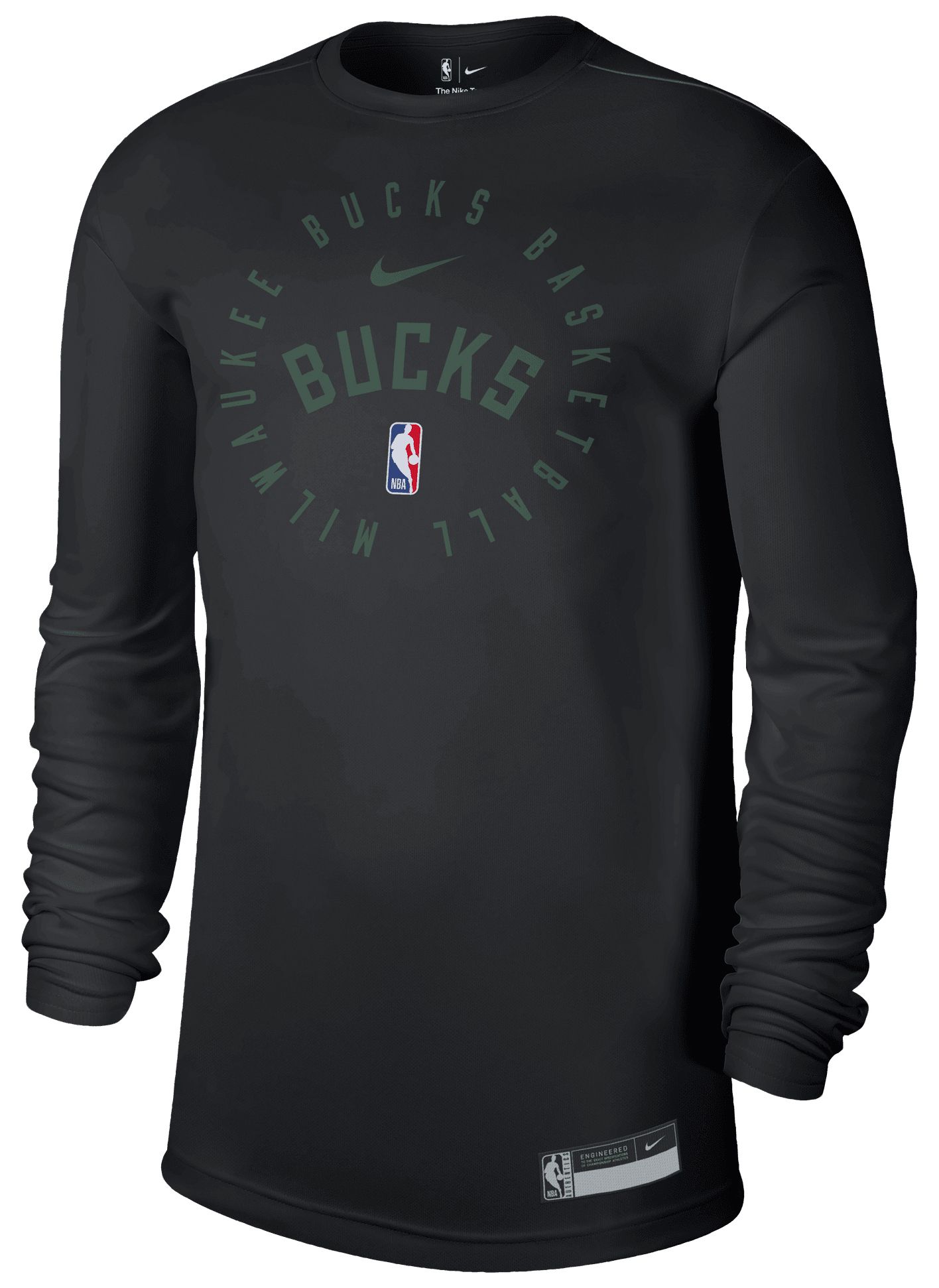 Nike Adult Milwaukee Bucks Legend Practice Long Sleeve T-Shirt product image