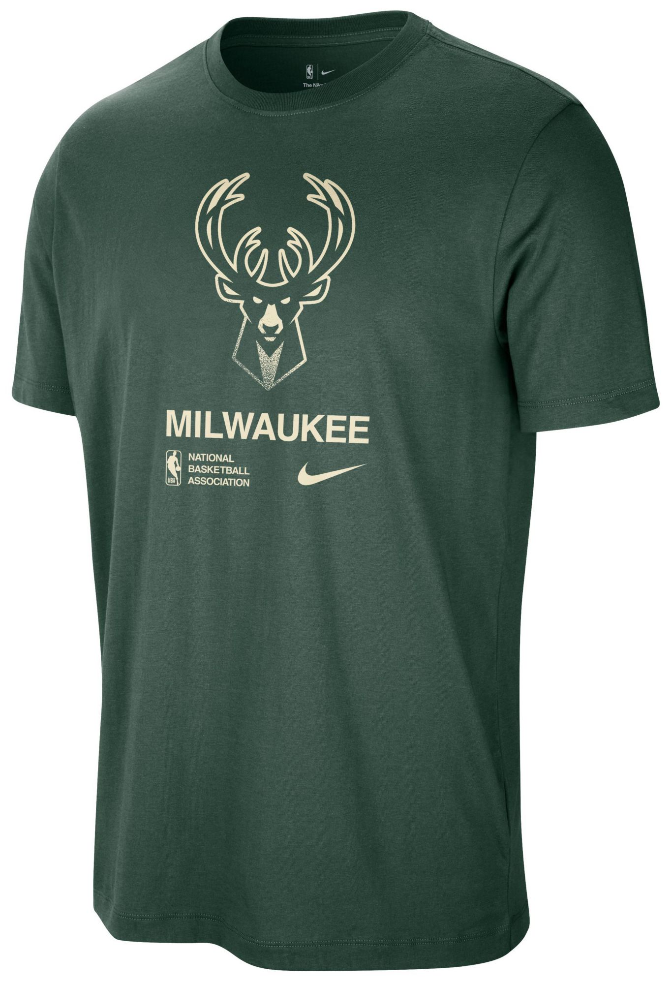 Nike Adult Milwaukee Bucks Courtside Movement T-Shirt product image