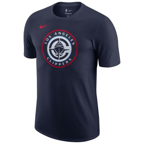 Nike Boys' Los Angeles Clippers Navy Keaton Wagler #1 Icon Edition
