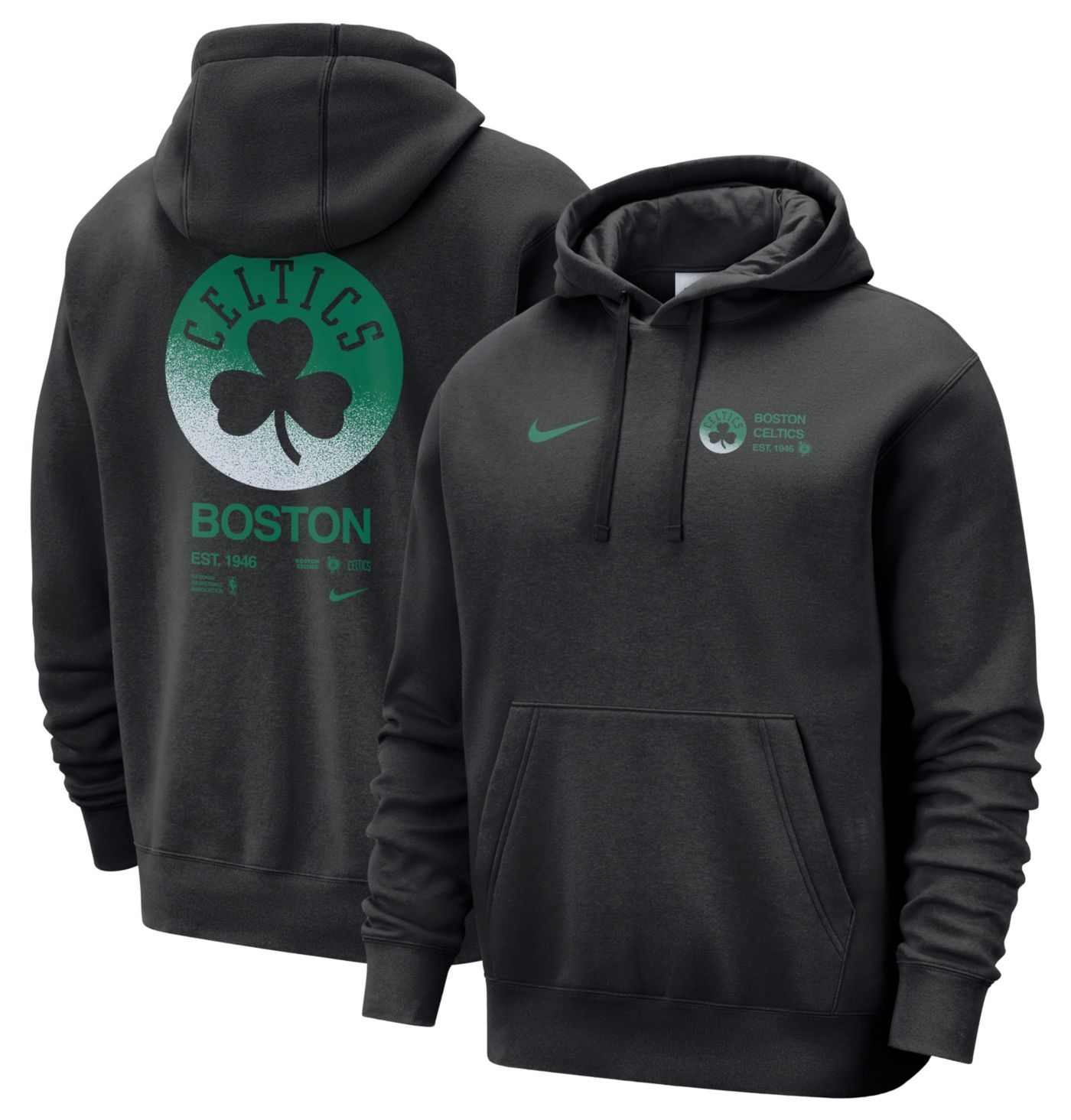 Nike Adult Boston Celtics Courtside Club Pullover Hoodie Dick s Sporting Goods