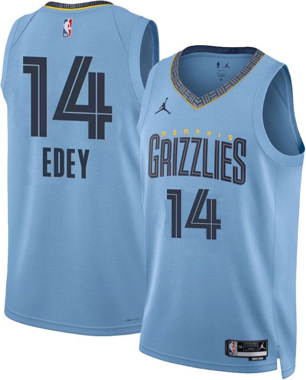 Jordan Adult Memphis Grizzlies Zach Edey #14 Swingman Statement Jersey product image
