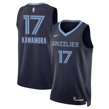 sorry, Nike Men's Memphis Grizzlies Yuki Kawamura #17 Navy Icon Jersey is currently out of stock