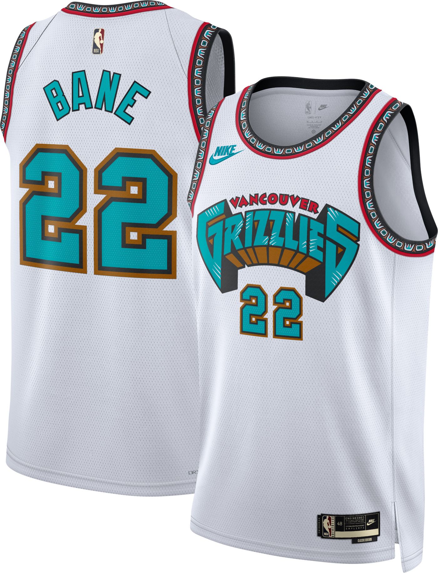 Nike Adult Memphis Grizzlies Desmond Bane 22 Hardwood Classic Jersey Dick s Sporting Goods