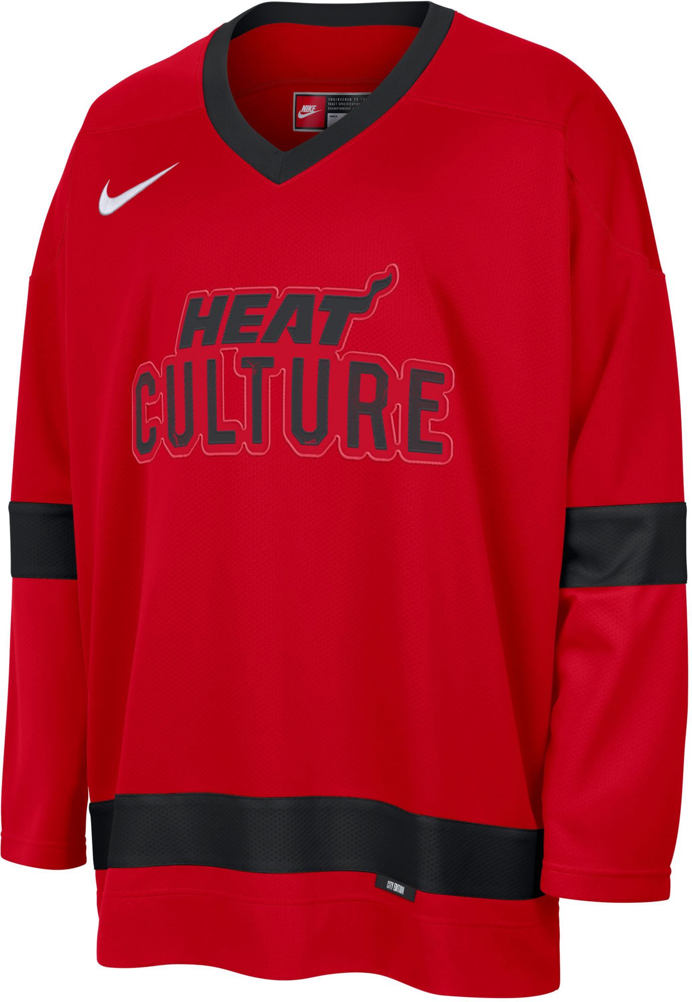 Nike Adult 2024-25 City Edition Miami Heat Hockey Jersey product image