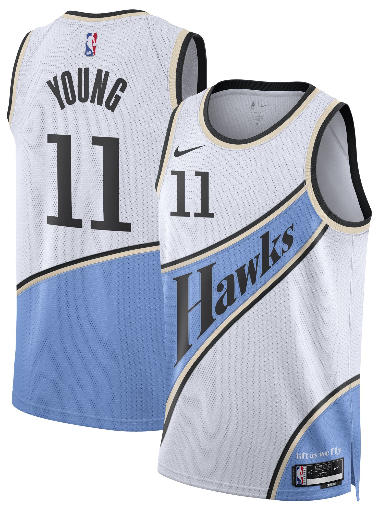 Nike Adult 2024-25 City Edition Atlanta Hawks Trae Young #11 Swingman Jersey product image