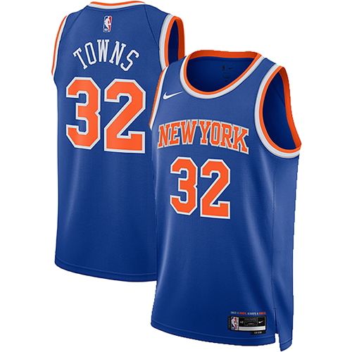 Nike Adult New York Knicks Jalen Brunson #11 Swingman Icon Jersey
