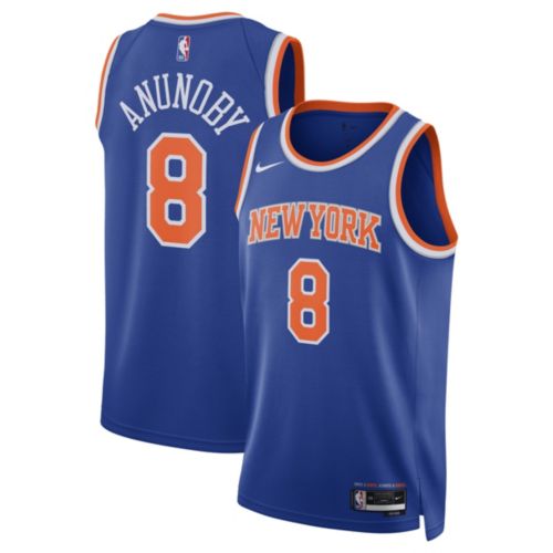 Nike Adult New York Knicks Jalen Brunson #11 Swingman Icon Jersey