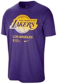 Nike Adult Los Angeles Lakers Courtside Movement T-Shirt