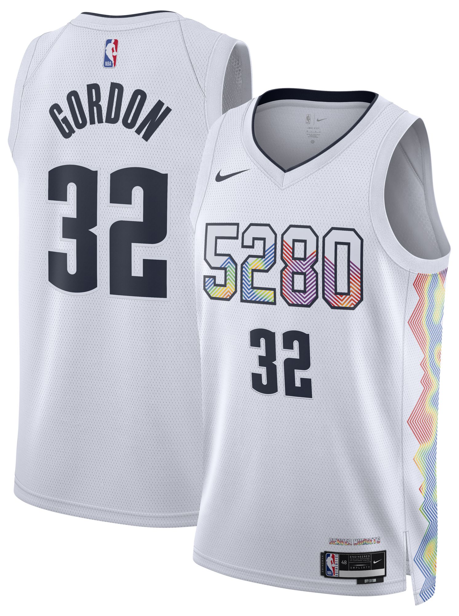 Nike Adult 2024-25 City Edition Denver Nuggets Aaron Gordon #32 Swingman Jersey product image