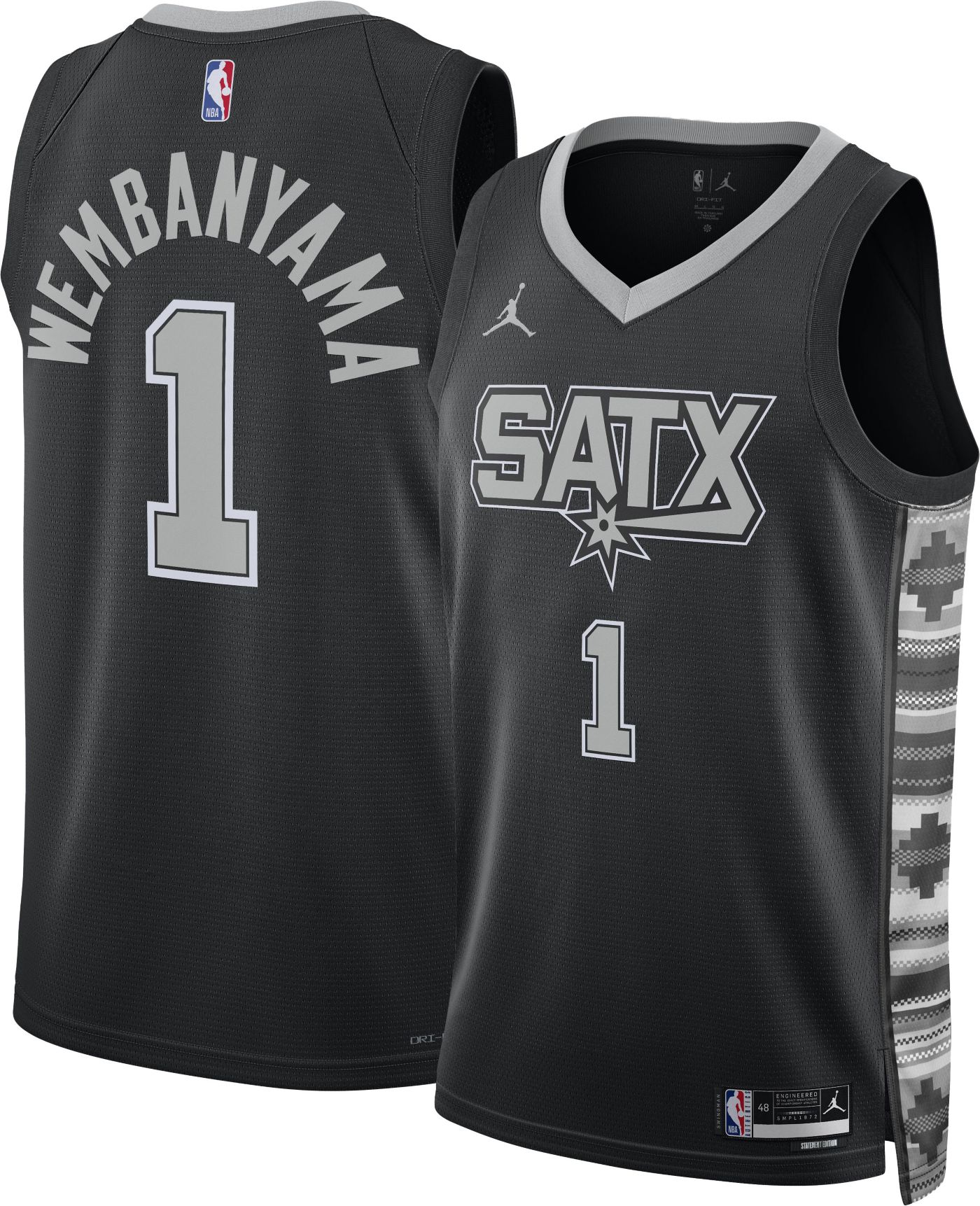 Brand new Victor Wembanyama Jersey San shops Antonio Spurs Adult Medium