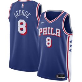 Nike PHILA 8 GEORGE Tシャツ M Nike Adult Philadelphia 76ers Paul George #8 T-Shirt