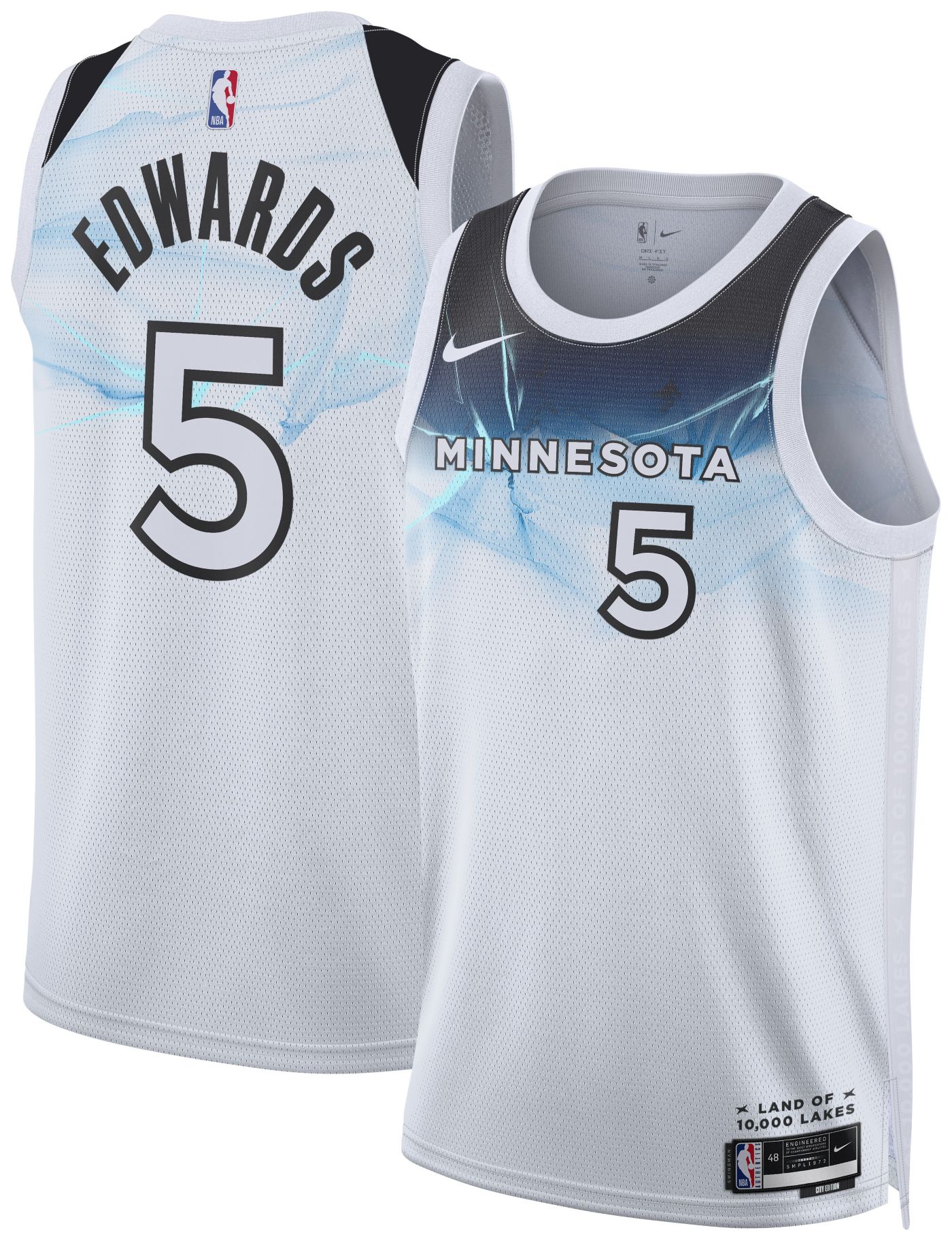 Nike Adult 2024 25 City Edition Minnesota Timberwolves Anthony Edwards 5 Jersey Dick s Sporting Goods