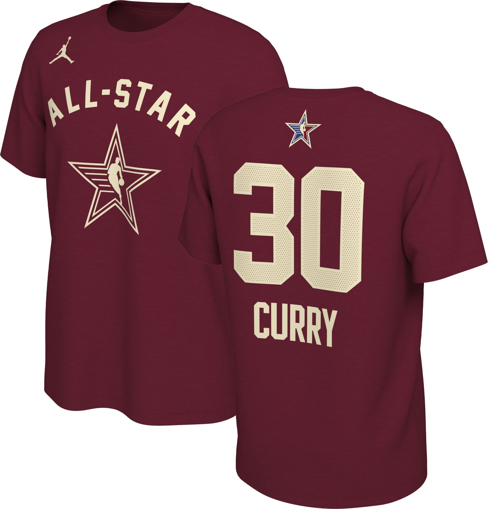 Nike Men's 2024 NBA All-Star Game Golden State Warriors Steph Curry #30 Red T-Shirt