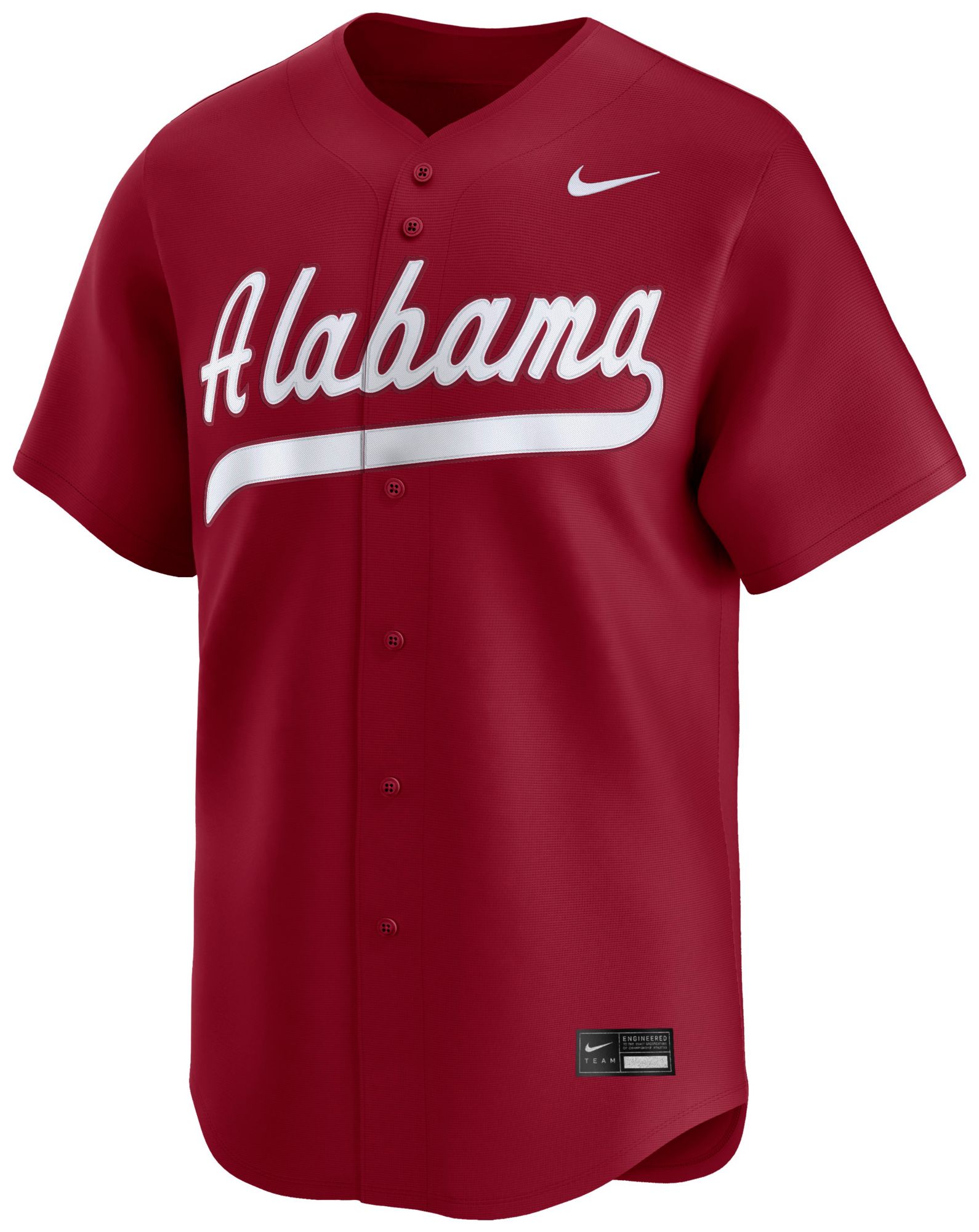 Nike Men's Alabama Crimson Tide Team Crimson Baseball Jersey product image