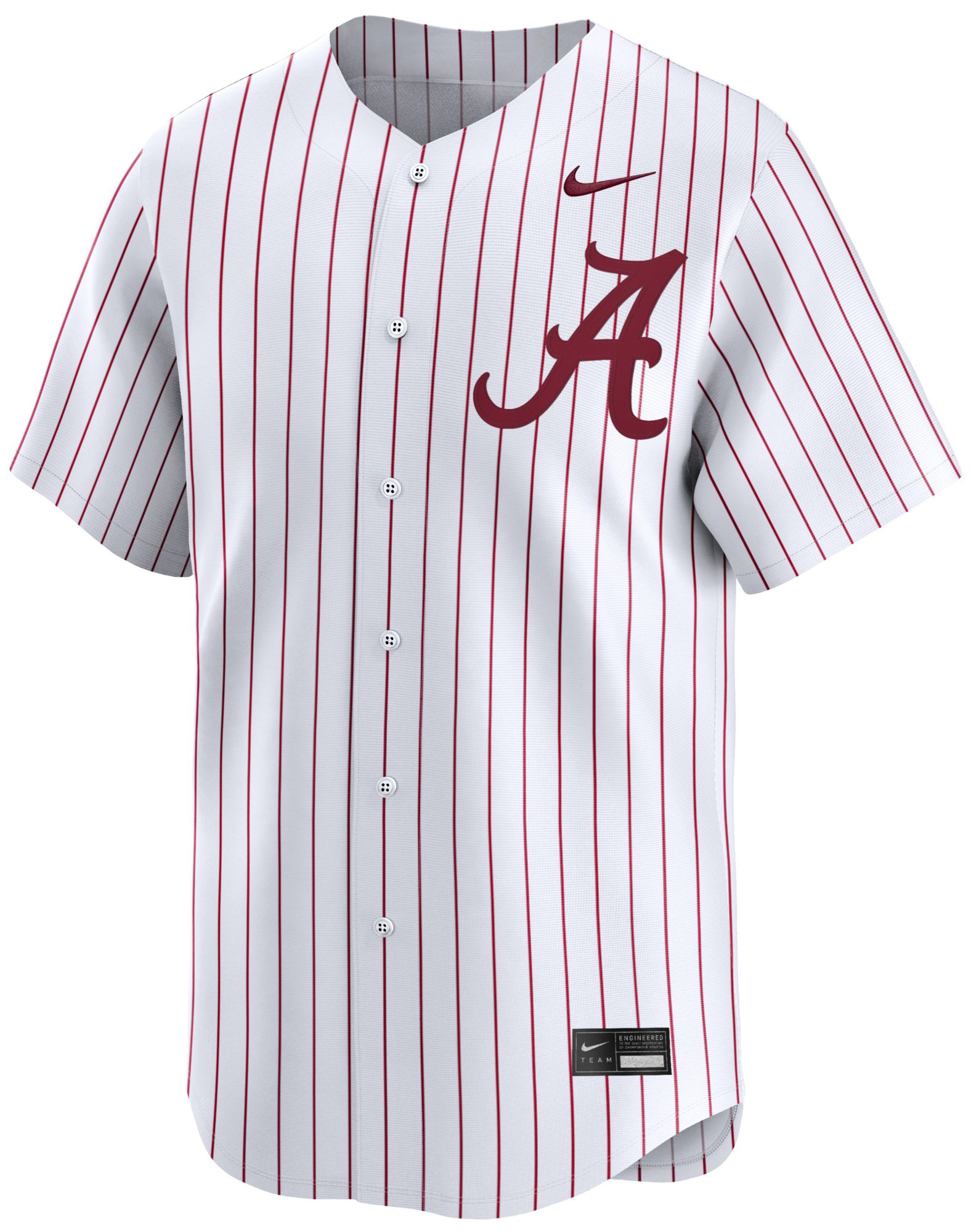 NCAA Men's Alabama Crimson Tide White Baseball Replica Jersey product image