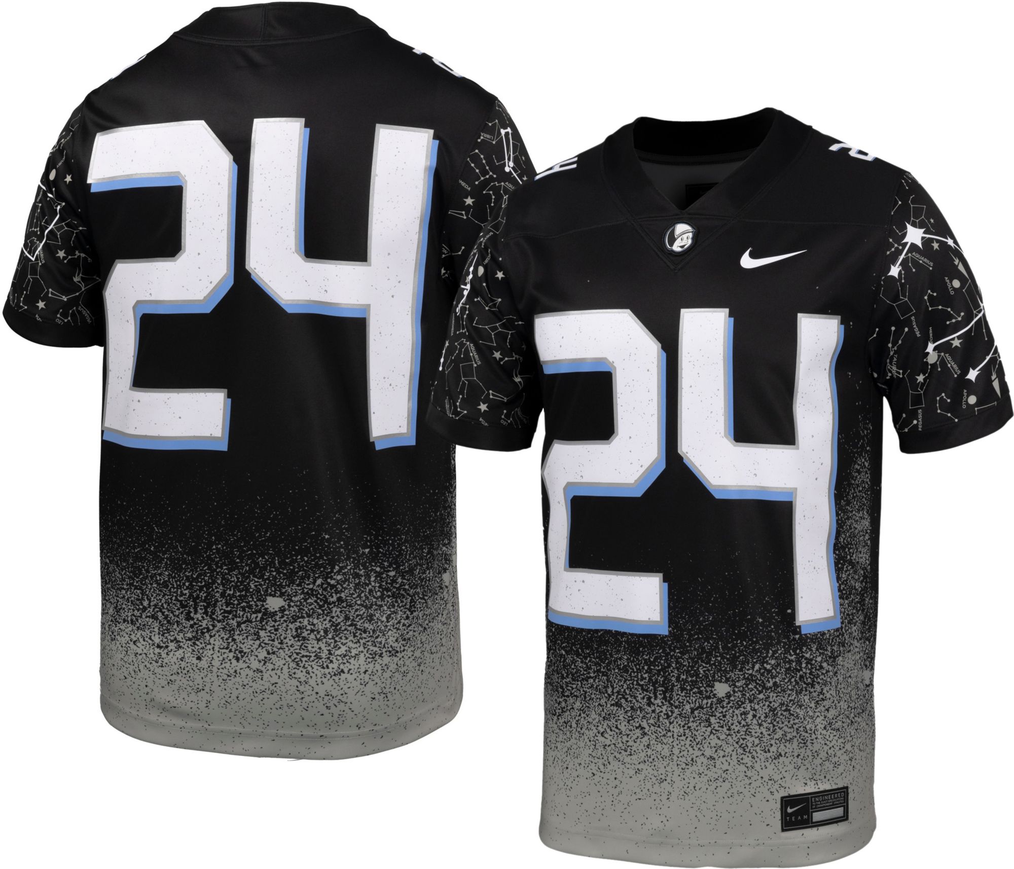 Nike Men's UCF Knights #24 Black Replica Home Football Jersey product image