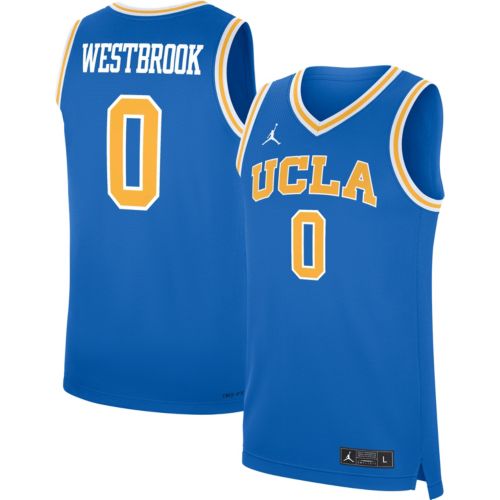 Jordan Men's UCLA Bruins #1 True Blue Dri-FIT Replica Football
