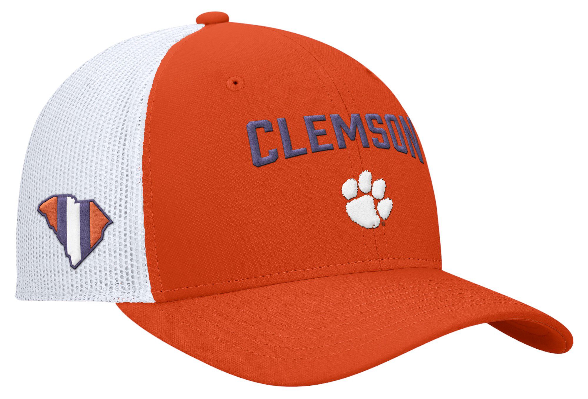 Nike Men's Clemson Tigers Orange Rise Adjustable Trucker Hat product image