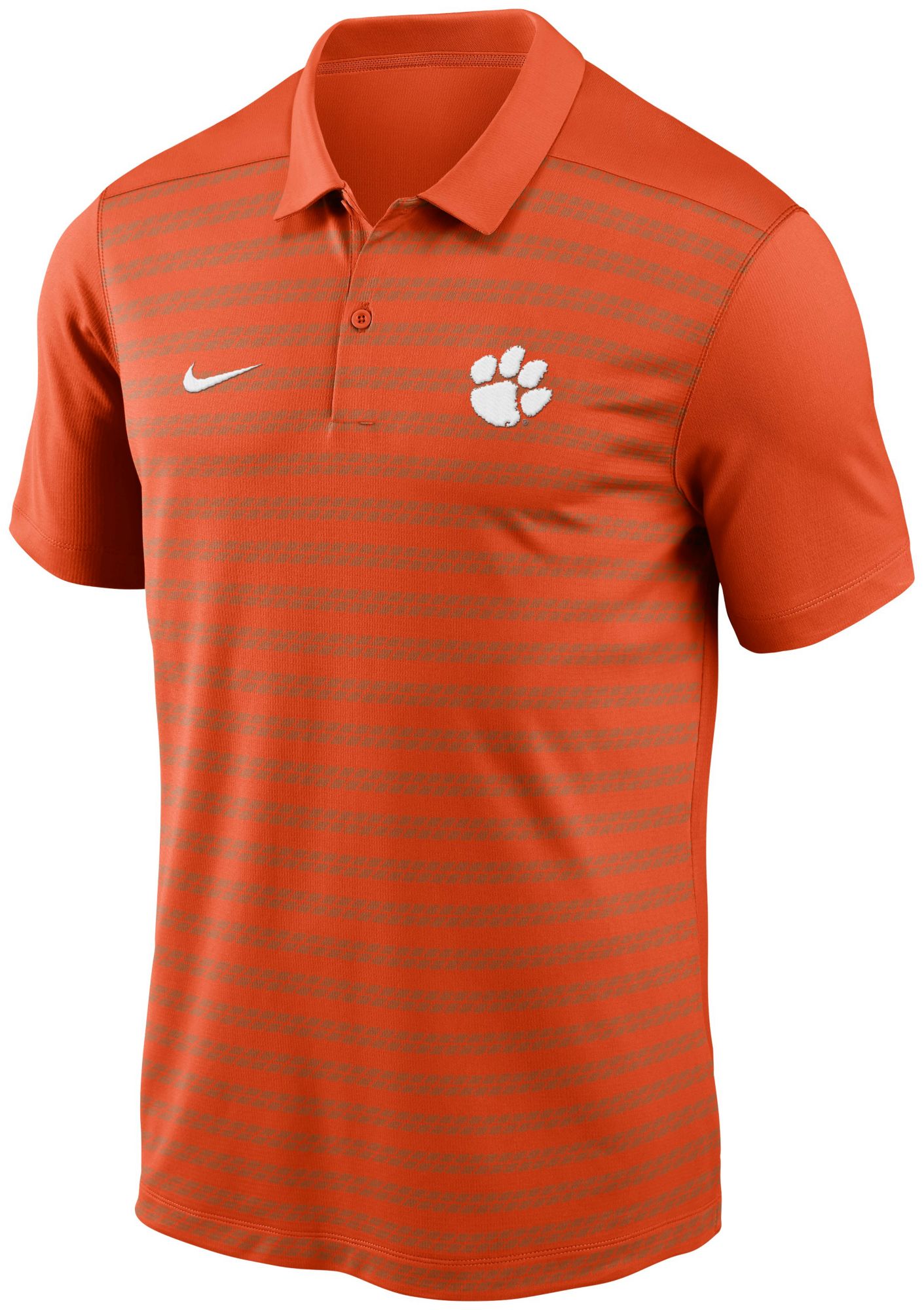 Nike Men's Clemson Tigers Orange Dri-FIT Victory Polo product image