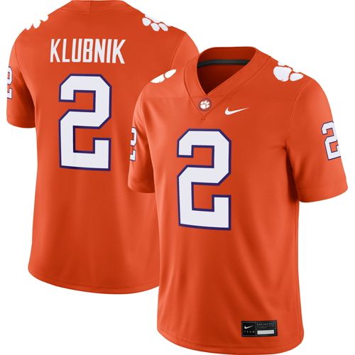 Nike Men's Clemson Tigers Trevor Lawrence #16 Orange Dri-FIT