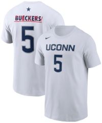 Nike Men's UConn Huskies Paige Bueckers #5 White Buckets T-Shirt