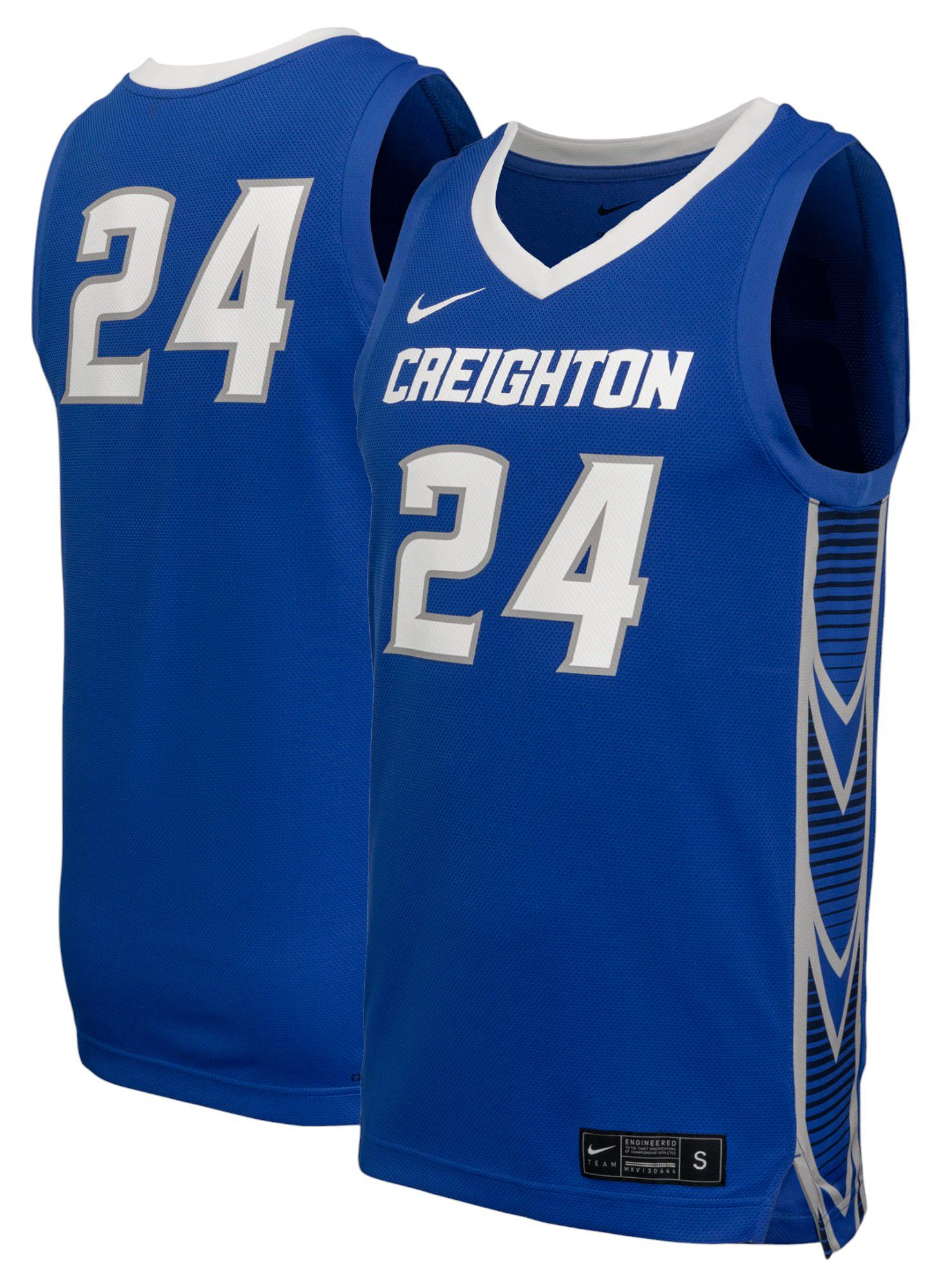 Nike Men's Creighton Bluejays Blue Replica Basketball Jersey product image