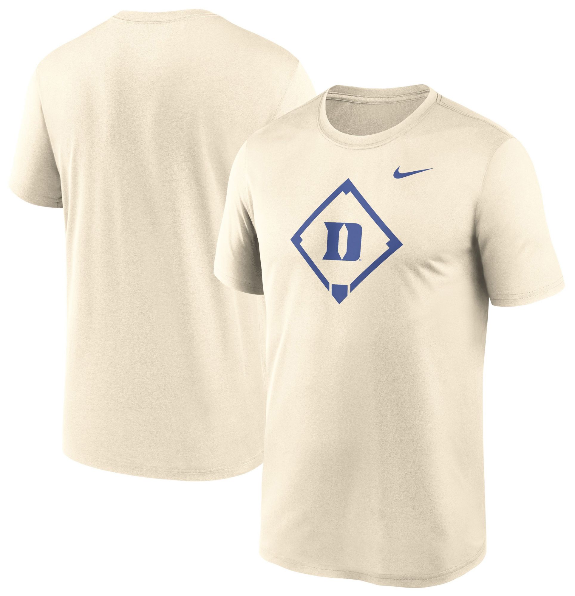 Nike Men's Duke Blue Devils Natural Baseball Legend T-Shirt product image