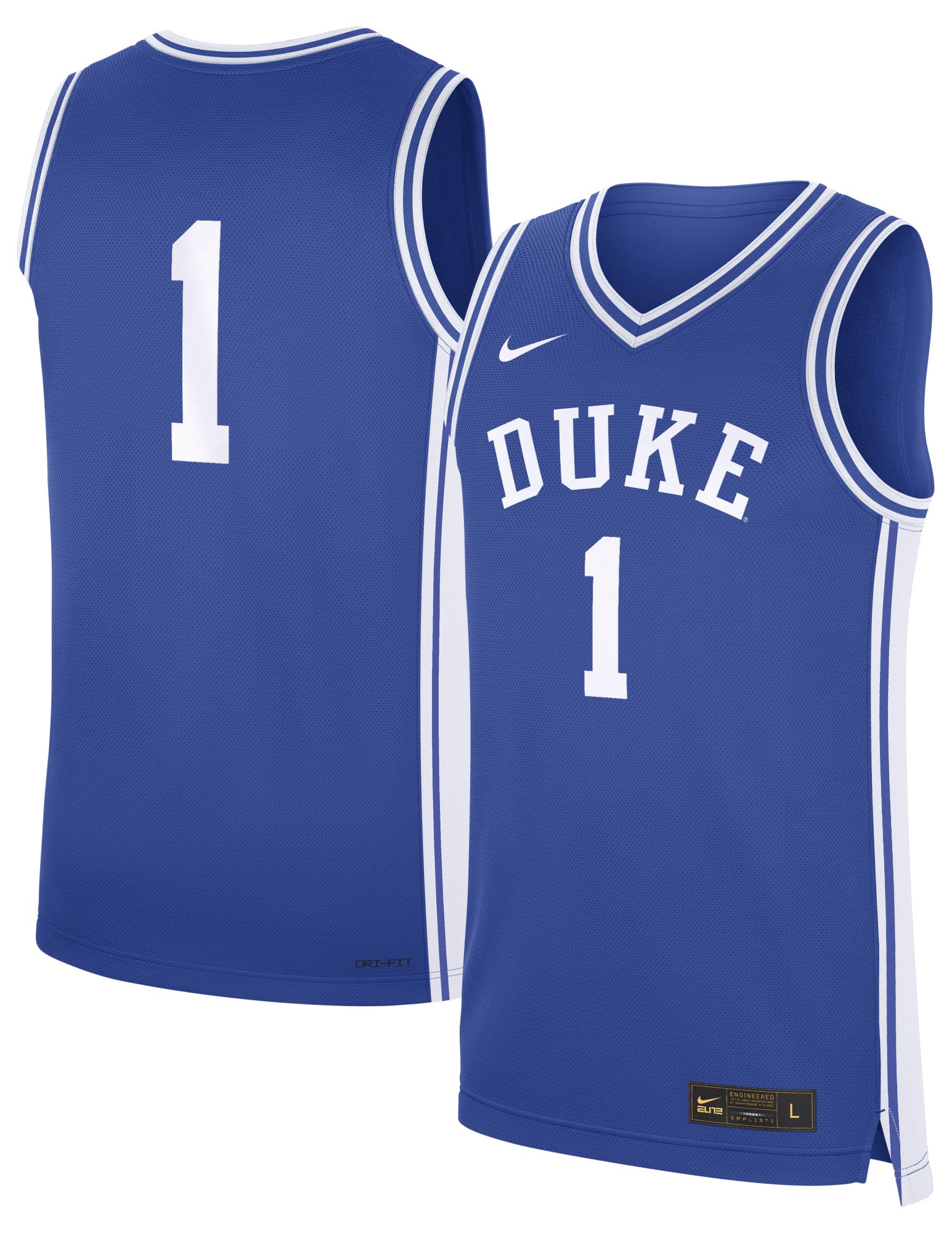 Nike Men's Duke Blue Devils Duke Blue Replica Basketball Jersey product image