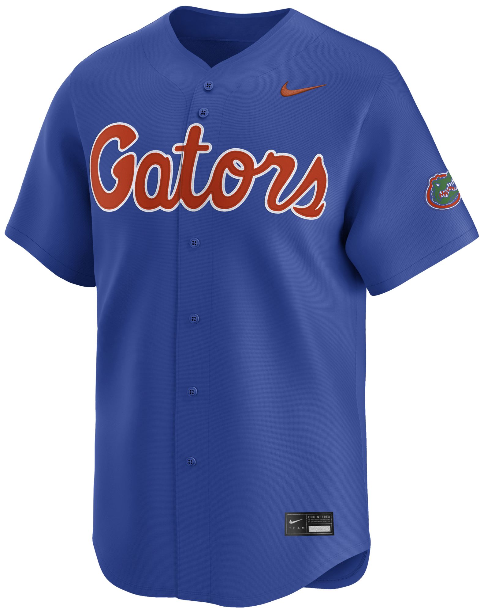NCAA Men's Florida Gators Game Royal Baseball Replica Jersey product image