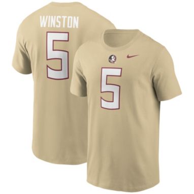 sorry, Nike Men's Florida State Seminoles Jameis Winston #5 Gold Jersey T-Shirt is currently out of stock