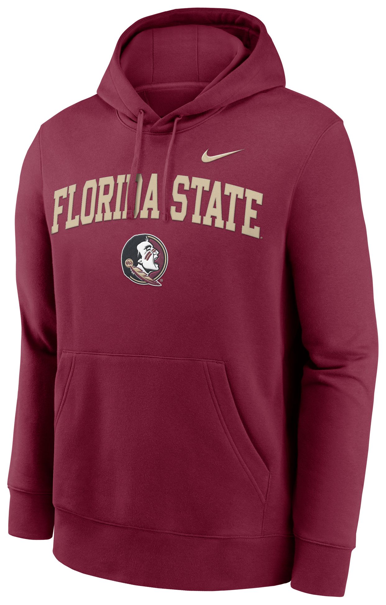 Nike Adult Florida State Seminoles Club Fleece Team Maroon Hoodie product image