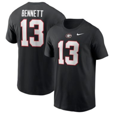 sorry, Nike Men's Georgia Bulldogs Stetson Bennett #13 Black Jersey T-Shirt is currently out of stock