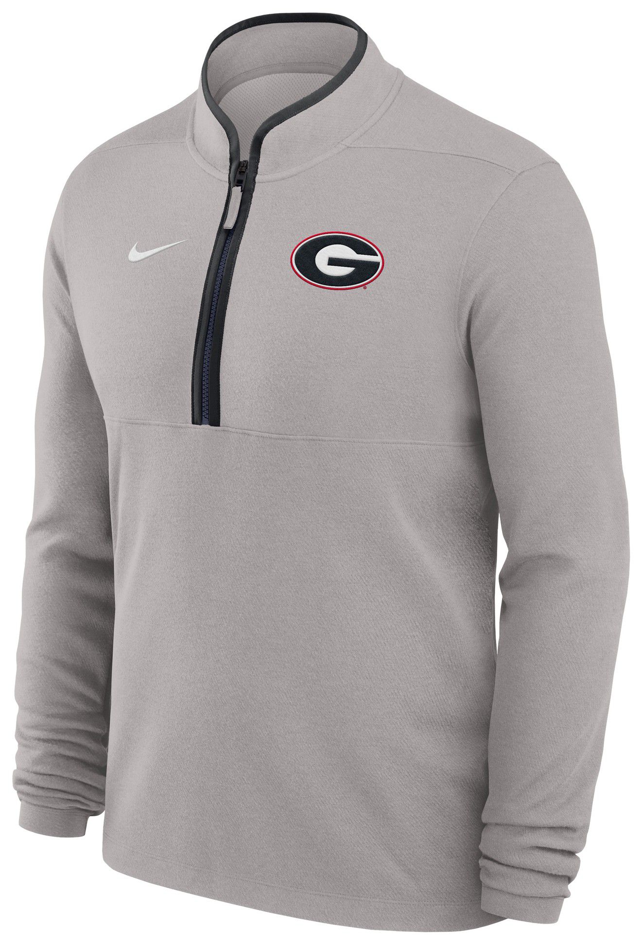 Nike Adult Georgia Bulldogs Victory Pewter Grey 1/2 Zip Sweater product image