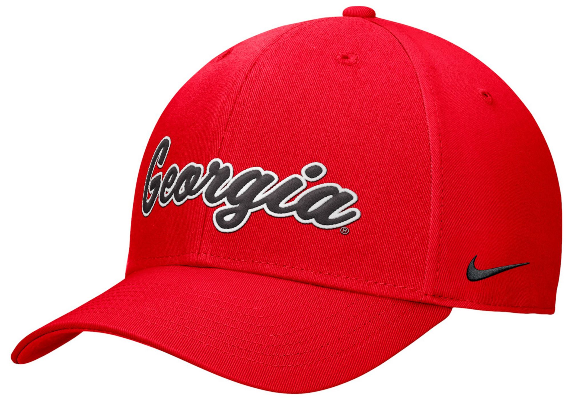 Nike Men's Georgia Bulldogs Red Script Adjustable Hat product image