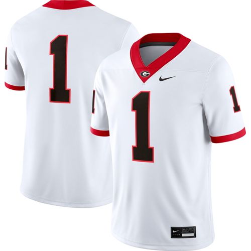 Nike Men's Georgia Bulldogs Nick Chubb #27 Red Dri-FIT Replica
