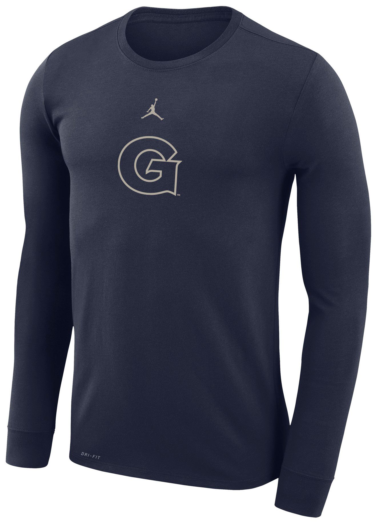 Nike Men's Georgetown Hoyas Navy Shooter Long Sleeve T-Shirt